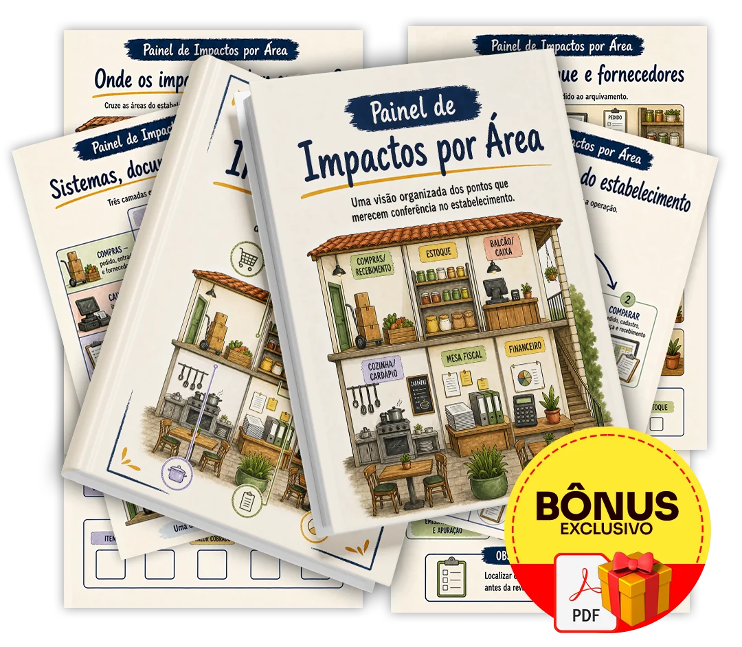 Bônus 3 — Painel de Impactos por Área